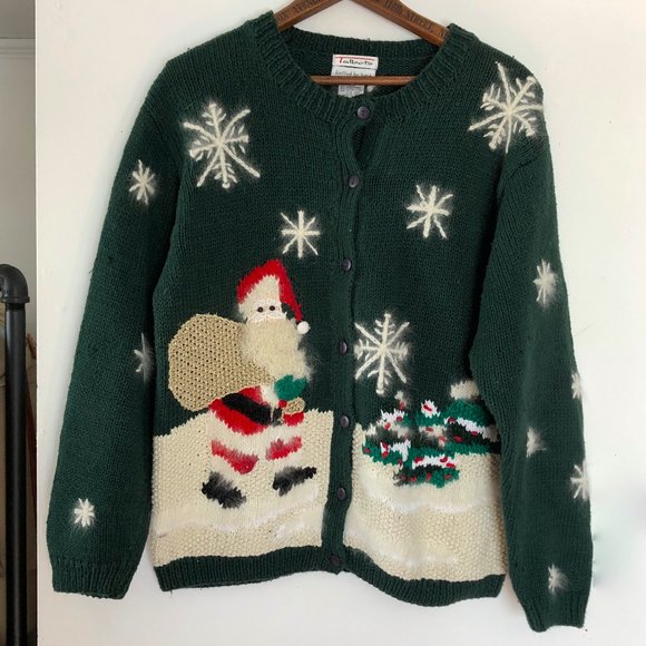 talbots christmas sweater